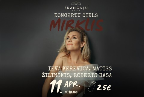 Izrādes "Ieva Kerēvica, Matīss Žilinskis un Roberts Rasa koncertu ciklā “Mirklis”" attels