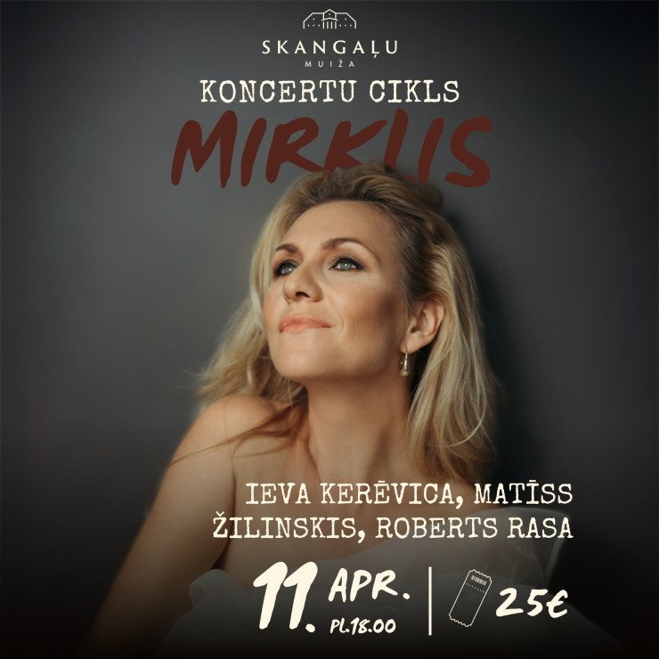 Izrādes "Ieva Kerēvica, Matīss Žilinskis un Roberts Rasa koncertu ciklā “Mirklis”" attels
