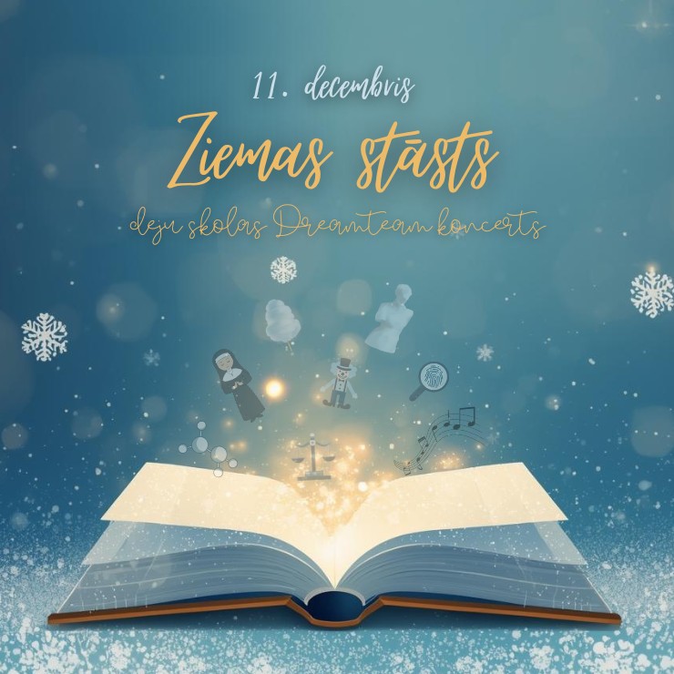 Izrādes "Deju skolas Dreamteam koncerts ZIEMAS STĀSTS" attels