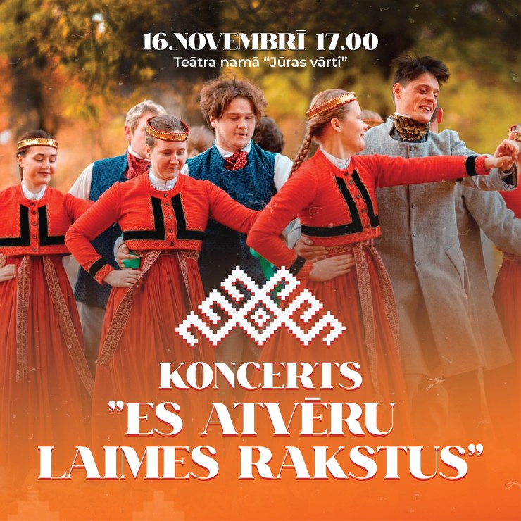 Izrādes "TDA “Liedags” deju uzvedums “Es atvēru Laimes rakstus” teātra namā “Jūras vārti”" attels
