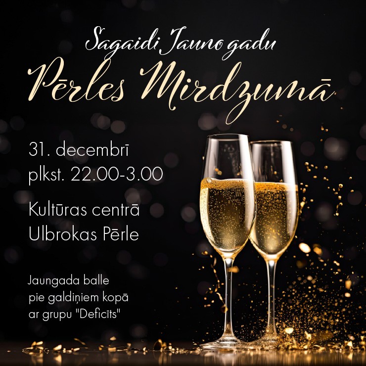 Izrādes "Sagaidi Jauno gadu Pērles Mirdzumā!" attels