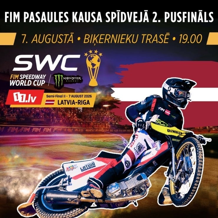 Изображение спектакля "2026 11.Iv FIM Speedway World Cup Semi-Final 2 - Riga"