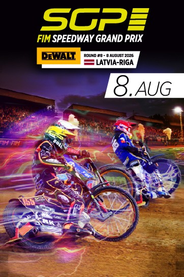 Meklēšanas rezultāta izrādes "2026 DeWALT FIM Speedway GP of Latvia-Riga" attels