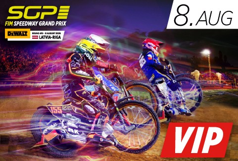 Изображение спектакля "VIP biļete  | 2026 DeWALT FIM Speedway GP of Latvia-Riga"