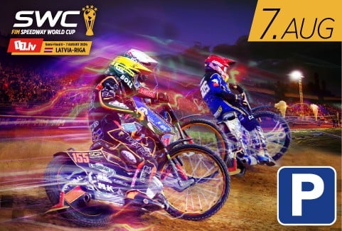 Image of the event "PARKING 07.08. | 2026 11.Iv FIM Speedway World Cup Semi-Final 2 - Riga"