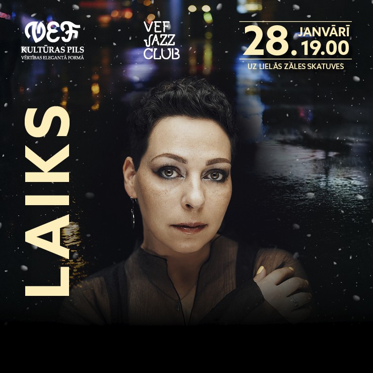 Izrādes "VEF JAZZ CLUB | EVILENA PROTEKTORE | LAIKS" attels