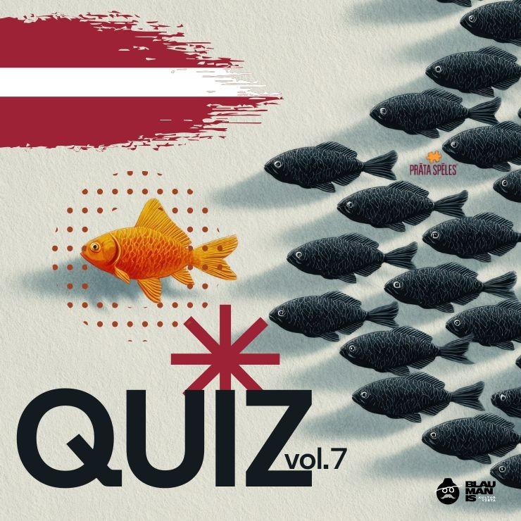 Izrādes "VIKTORĪNA sadarbībā ar PRĀTA SPĒLES / kultūrvietā BLAUMANIS QUIZ vol.7" attels