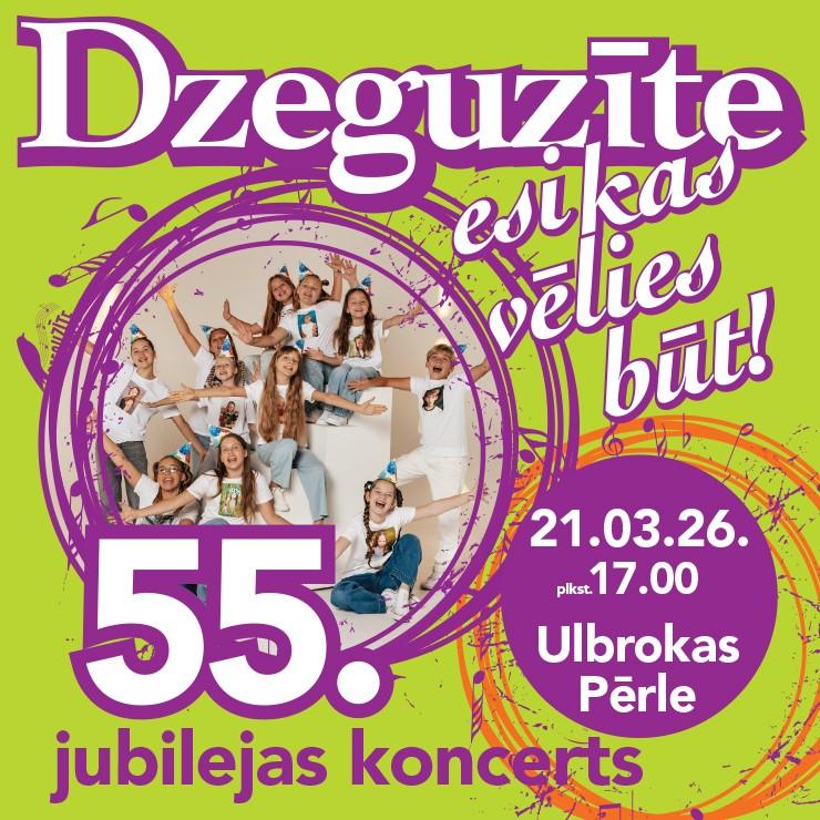 Izrādes "DZEGUZĪTE jubilejas koncerts “Esi, kas vēlies būt”" attels