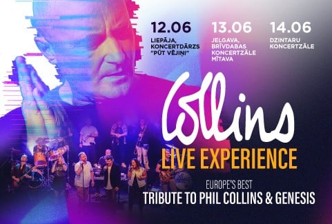 Izrādes "Collins Live Experience - Eiropas labākais tribute koncertšovs ar Fila Kolinsa & Genesis leģendārajiem superhitiem" attels