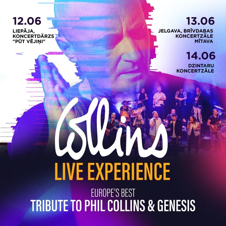 Izrādes "Collins Live Experience - Eiropas labākais tribute koncertšovs ar Fila Kolinsa & Genesis leģendārajiem superhitiem" attels