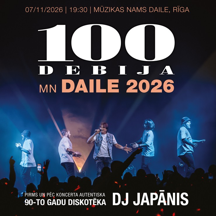 Izrādes "100DEBIJA un DJ Japānis" attels
