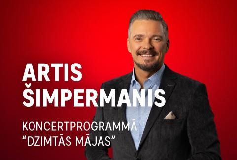 Izrādes "ARTIS ŠIMPERMANIS – koncertprogramma “DZIMTĀS MĀJAS”" attels