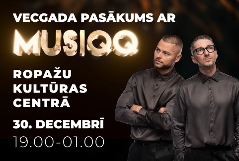 Izrādes "Vecgada pasākums kopā ar grupu MUSIQQ" attels