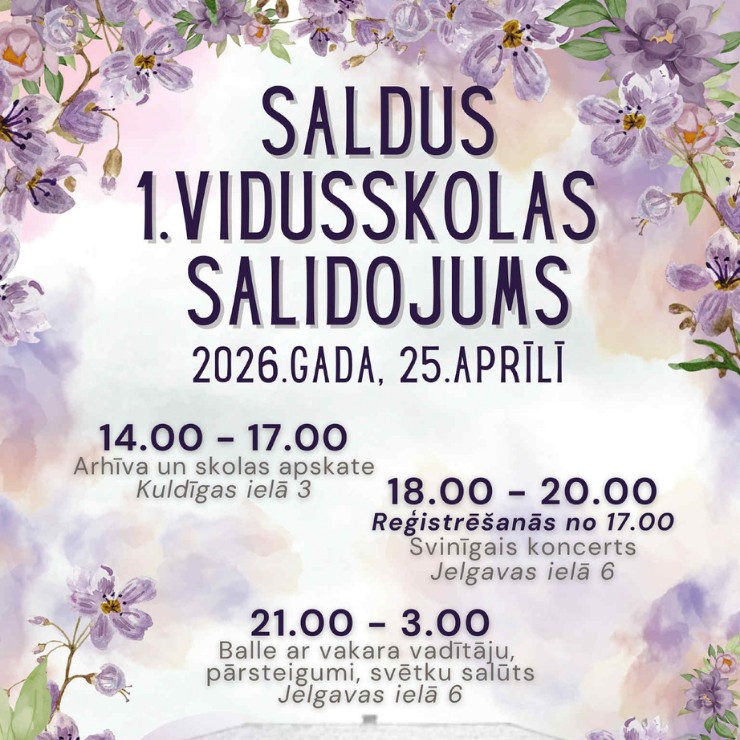 Izrādes "Saldus 1. vidusskolas salidojums" attels