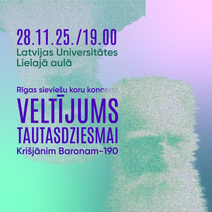 Izrādes "Rīgas sieviešu koru koncerts “Veltījums tautasdziesmai” Krišjānim Baronam - 190" attels