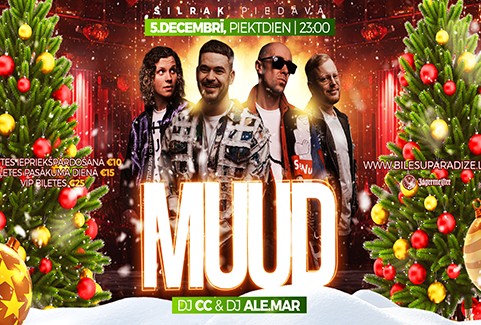 Izrādes "MUUD x Silrak - DJ CC & DJ ALE.MAR" attels