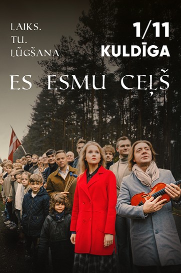 Meklēšanas rezultāta izrādes "ES ESMU CEĻŠ I Laiks. Tu. Lūgšana" attels