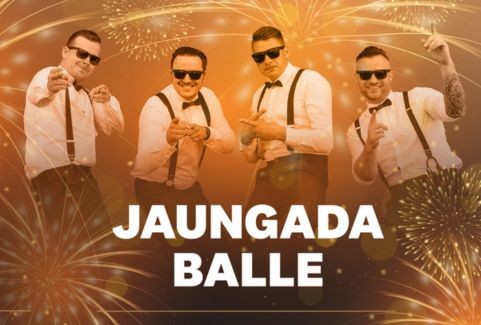 Izrādes "Jaungada balle ar grupu “Džentlmeņu špagats”" attels