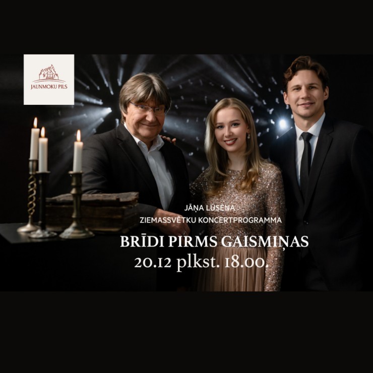 Brīdi pirms gaismiņas @ Jaunmoku pils, Kolonnu Zāle