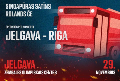 Izrādes "AUTOBUSS JELGAVA - RĪGA (pēc koncerta). SINGAPŪRAS SATĪNS | ROLANDS ČE | LIELKONCERTS" attels