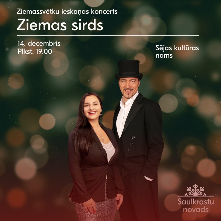 Izrādes "Ziemassvētku ieskaņas koncerts “Ziemas sirds”" attels