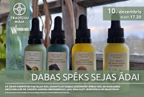 Izrādes "Dabas spēks sejas ādai | Meistarklase" attels