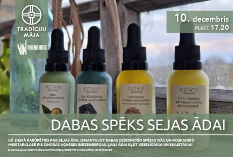 Izrādes "Dabas spēks sejas ādai | Meistarklase" attels