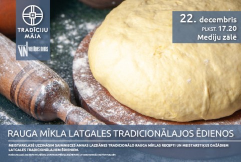 Изображение спектакля "Rauga mīkla Latgales tradicionālajos ēdienos | Meistarklase"