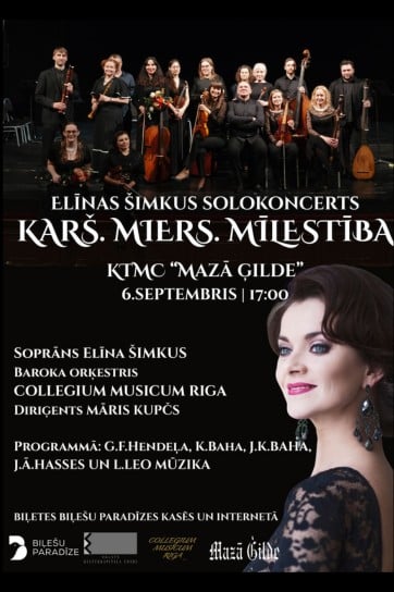 Meklēšanas rezultāta izrādes "ELĪNAS ŠIMKUS SOLOKONCERTS “KARŠ. MIERS. MĪLESTĪBA.”" attels