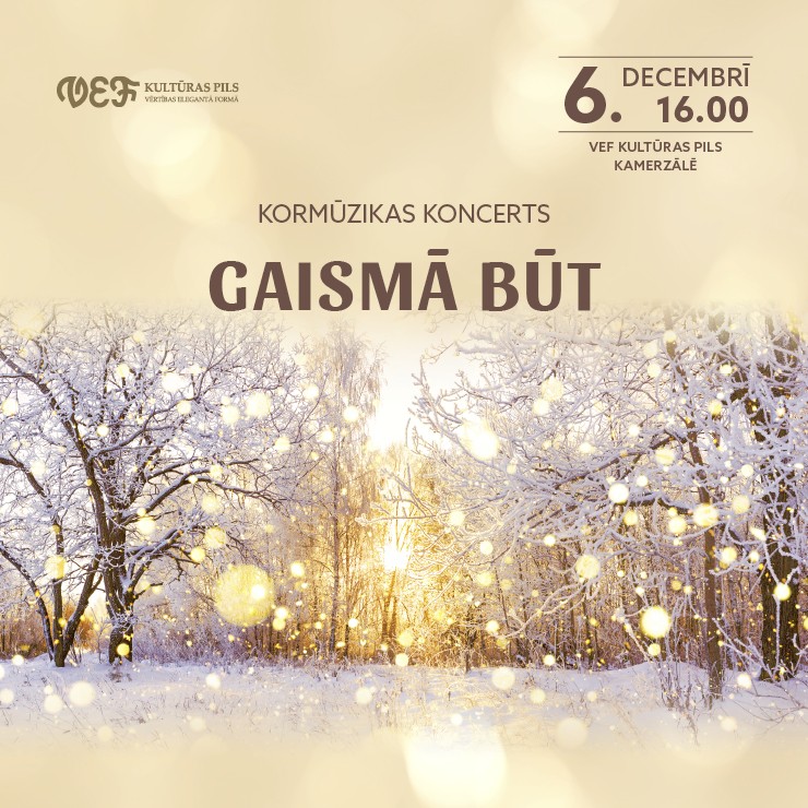 Izrādes "Kormūzikas koncerts | GAISMĀ BŪT" attels
