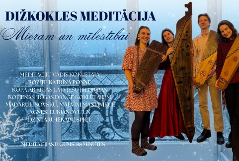 Izrādes "Dižkokles meditācija mieram un mīlestībai" attels