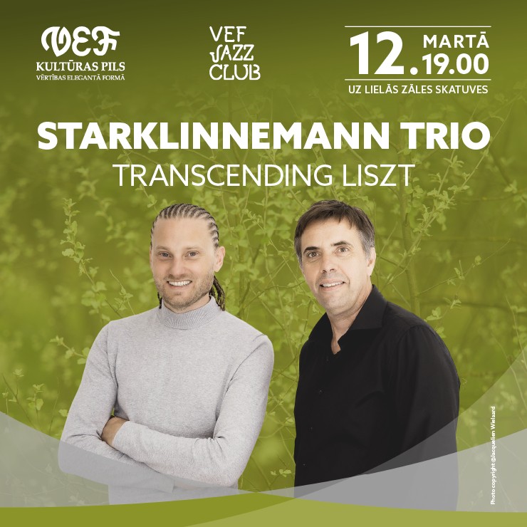 Izrādes "VEF JAZZ CLUB | StarkLinnemann Trio | Transcending Liszt" attels