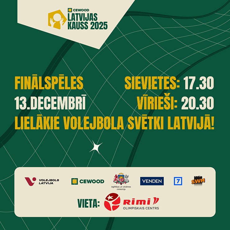 Izrādes "CEWOOD Latvijas kauss 2025" attels