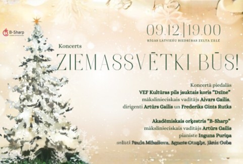 Izrādes "Ziemassvētki būs!" attels