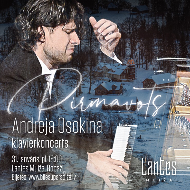 Izrādes "Pirmavots | Andreja Osokina klavierkoncerts Lantes muižā" attels