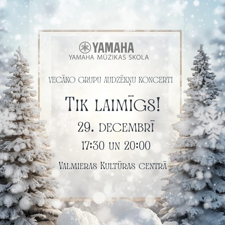 Izrādes "YAMAHA mūzikas skolas vecāko grupu audzēkņu koncerts “Tik laimīgs!”" attels