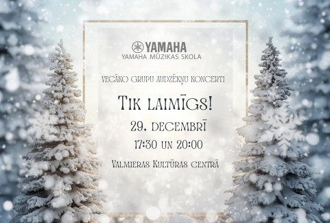 Izrādes "YAMAHA mūzikas skolas vecāko grupu audzēkņu koncerts “Tik laimīgs!”" attels