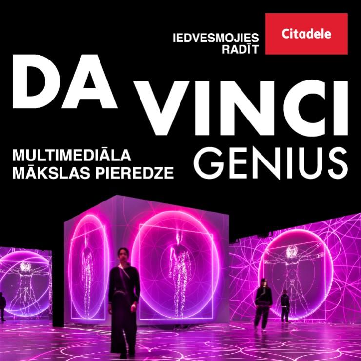 Izrādes "Da Vinci Genius - multimediāla mākslas pieredze | Noteikta laika biļete" attels