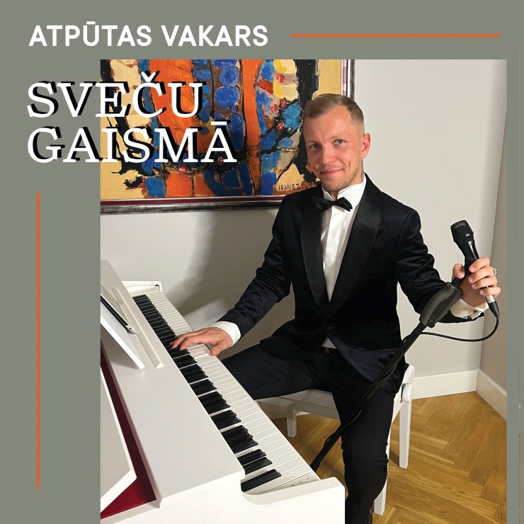 Image of the event "SVEČU GAISMĀ | Atpūtas vakars kopā ar Staņislavu Grabļevski"