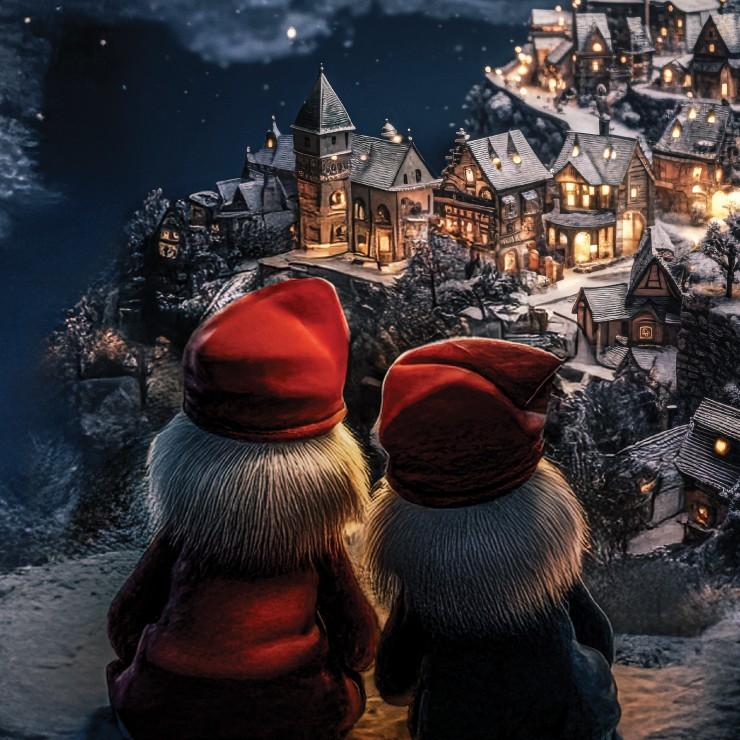 Изображение спектакля "Rūķēnu ziemas pasaka I izrāde bērniem"