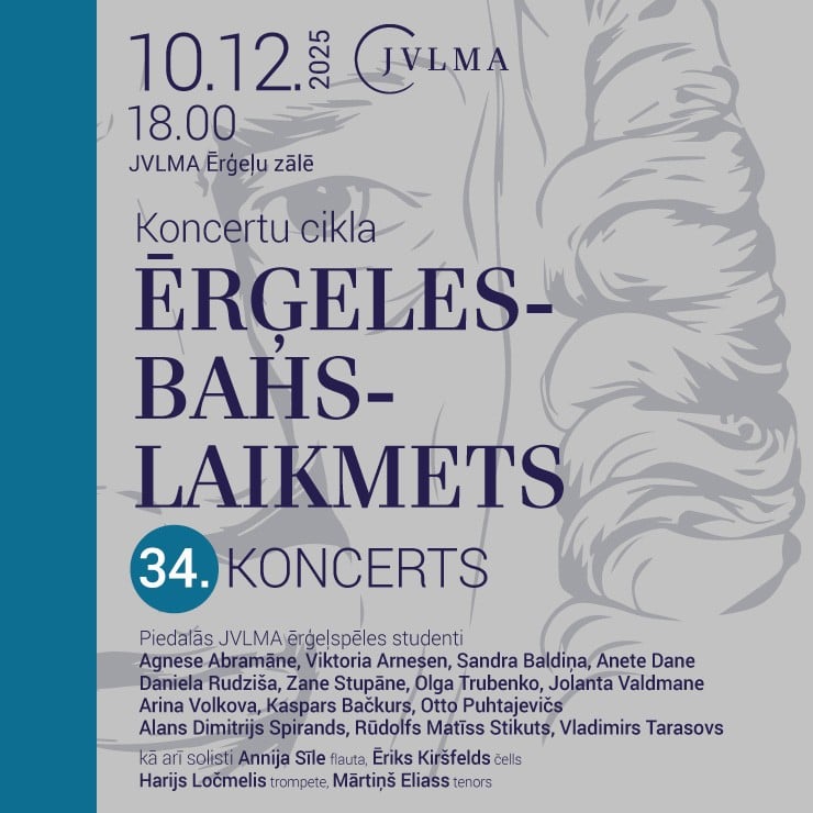 Izrādes "Koncertu cikla Ērģeles-Bahs-Laikmets 34. koncerts" attels