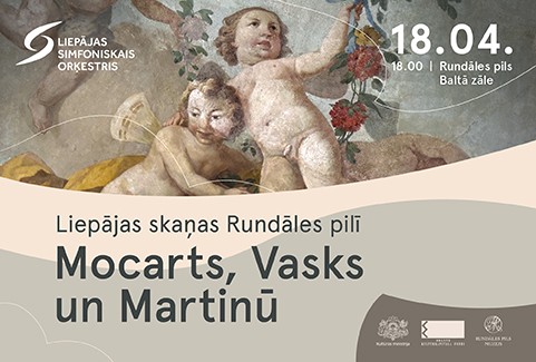Izrādes "Mocarts, Vasks un Martinū" attels