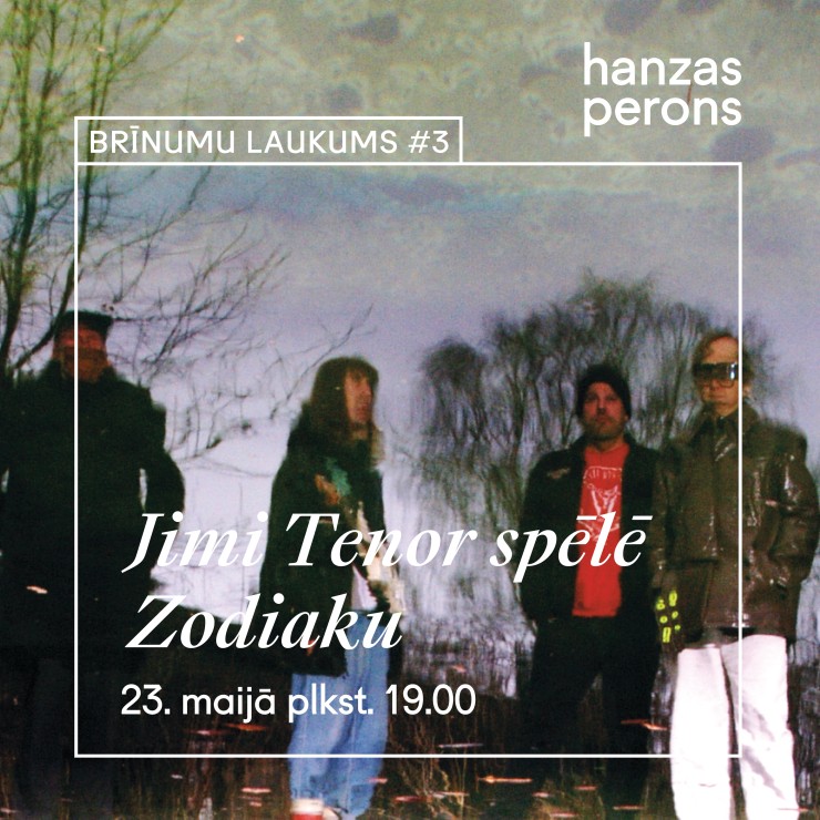 Image of the event "Jimi Tenor plays Zodiaks. Brīnumu laukums at Hanzas Perons"