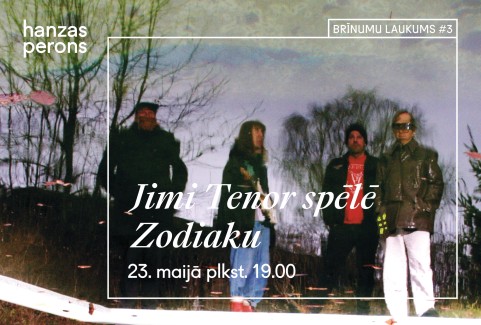 Izrādes "Jimi Tenor spēlē Zodiaku. Brīnumu laukums Hanzas peronā" attels