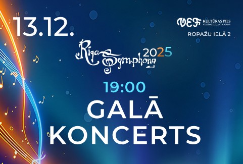 Izrādes "RIGA SYMPHONY 2025 | GALĀ KONCERTS" attels
