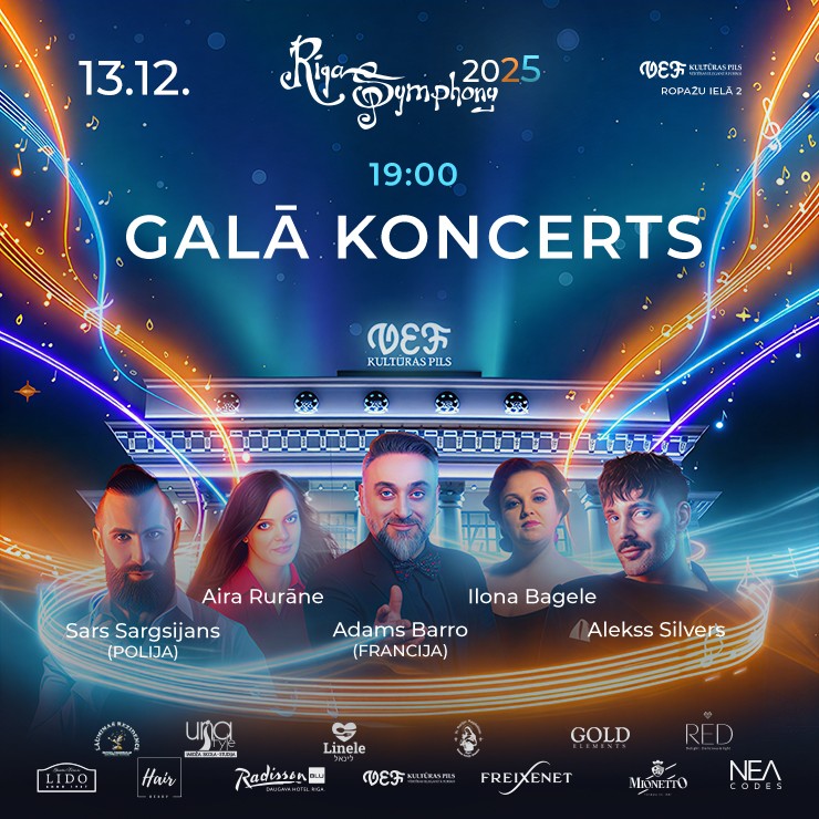 Izrādes "RIGA SYMPHONY 2025 | GALĀ KONCERTS" attels