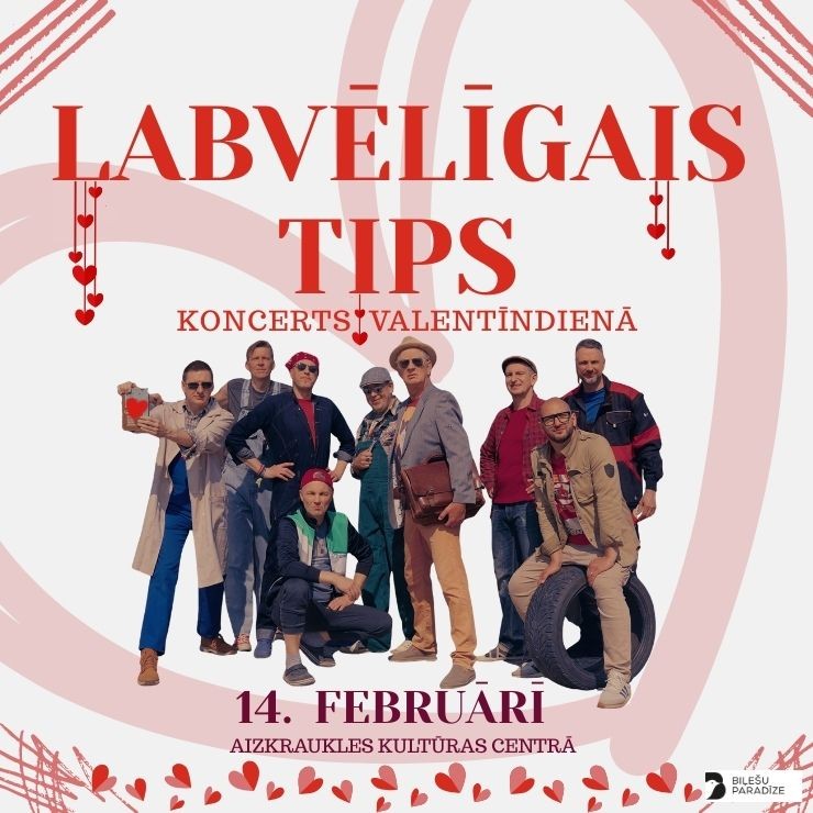 Izrādes "LABVĒLĪGAIS TIPS |  Valentīndienas koncerts" attels