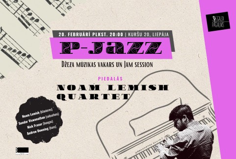 Izrādes "P-JAZZ | Noam Lemish Quartet + Jam Session" attels