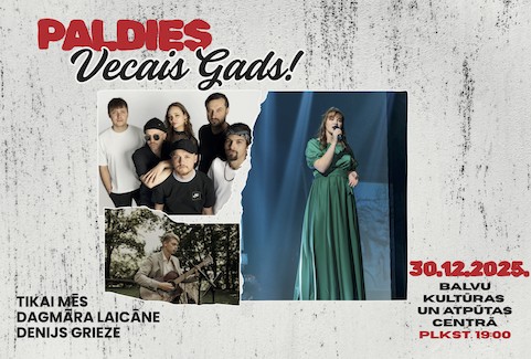 Izrādes "PALDIES, VECAIS GADS" attels
