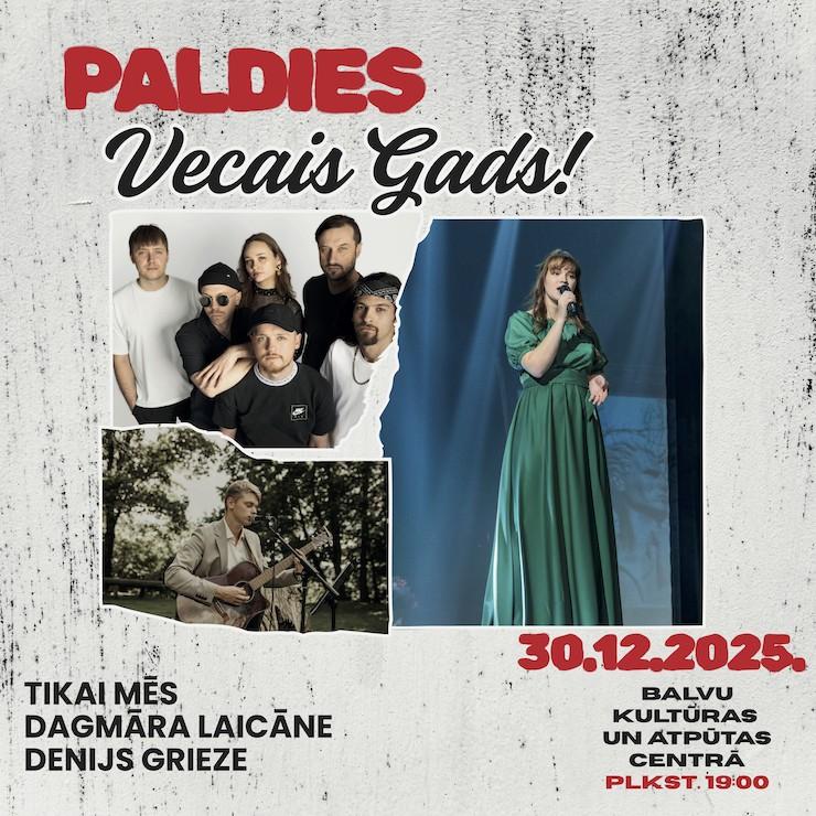 Izrādes "PALDIES, VECAIS GADS" attels